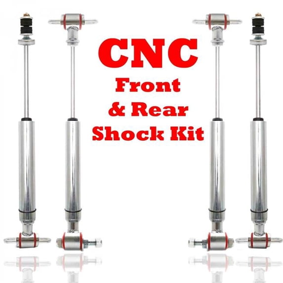 Helix Suspension Brakes & Steering 1969-1987 Pontiac Grand Prix Front & Rear Performance Shocks