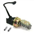 thumbnail image 1 of Helix Suspension Brakes & Steering 320913 7 in. Single Disc & Drum Brake Pedal Kit with Small Oval Black Pad for 1937-1939 Chevy, 1 of 1