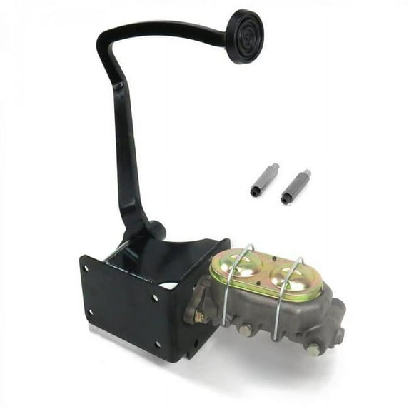 Helix Suspension Brakes & Steering 321076 Manual Disc & Drum Brake Pedal Kit with 3 in. Rubber Pad for 1940-1948 Chevy