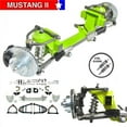thumbnail image 1 of Helix Suspension Brakes & Steering  33-36 Terraplane Car Mustang II IFS Coilover Stock 5 x 5 Manual Left Hand Drive Rack, 1 of 1