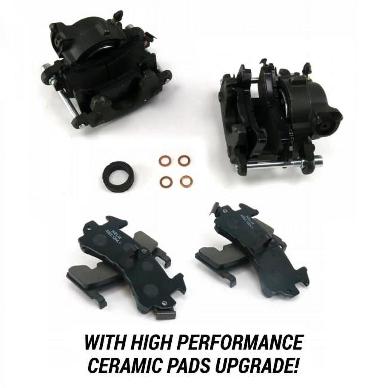 Helix Suspension Brakes & Steering 334034 Raw GM Iron Single Piston ...
