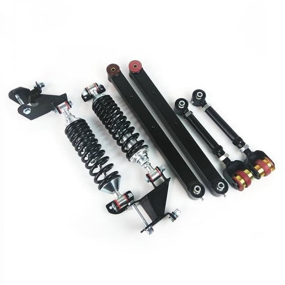 Helix Suspension Brakes & Steering 787835 250-300 lbs Rear Adjustable 4 Bar & Coilover Conversion GM - 1967-1972 A Body