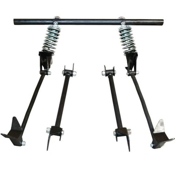 Helix Suspension Brakes & Steering 685790 Triangulated Rear 4-Link Assembly with 39 Coilovers for 1939 Ford Phaeton
