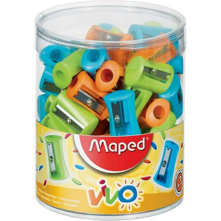 Helix Vivo Single-hole Sharpener - 1 Hole(s) - Assorted - 75 / Display Box Helix Vivo Single-hole Sharpener - 1 Hole(s) - Assorted - 75 / Display Box