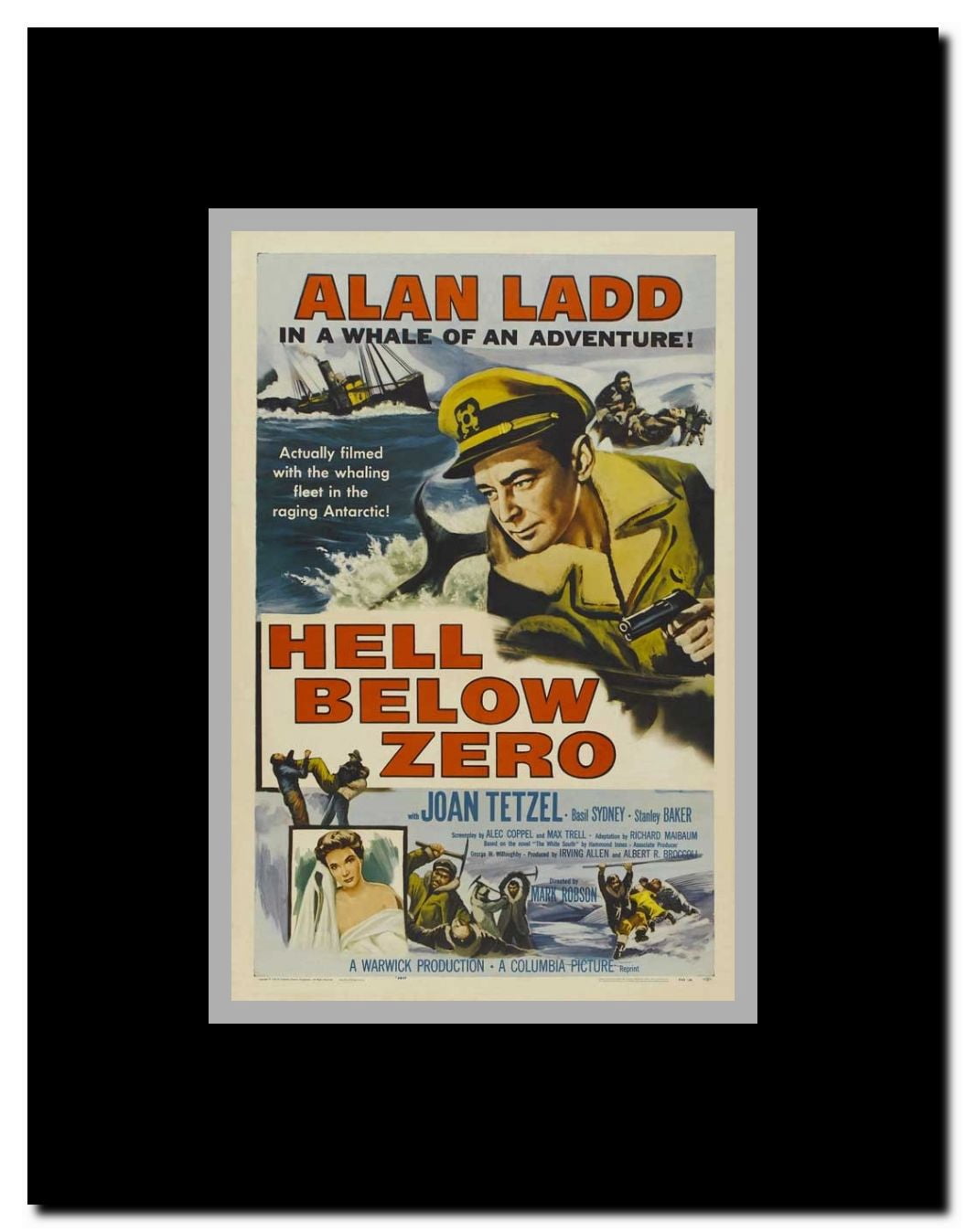 Hell Below Zero Framed Movie Poster