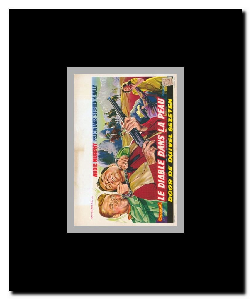 Hell Bent for Leather Framed Movie Poster