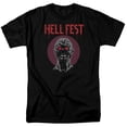 thumbnail image 1 of Hell Fest Logo Adult 18/1 T-Shirt Black, 1 of 1