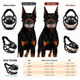 thumbnail image 1 of Hell Hound Monster Muzzle Scary Dog Halloween Mask, Adjustable Latex Monster Jaw Costume with Lifelike Fangs for Pet Cosplay, Parties, Photos and Trick or Treat, S-XXL, 1 of 8