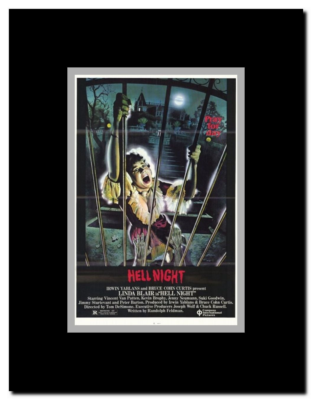 Hell Night Framed Movie Poster