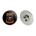 thumbnail image 1 of Hell On Wheels Motorcycle Skeleton Metal 1.1" Tie Tack Hat Lapel Pin Pinback, 1 of 5