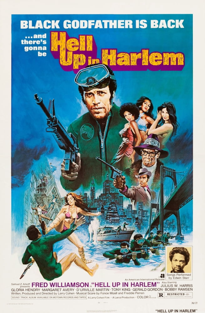 Hell Up In Harlem U Canvas Art - (11 x 17)