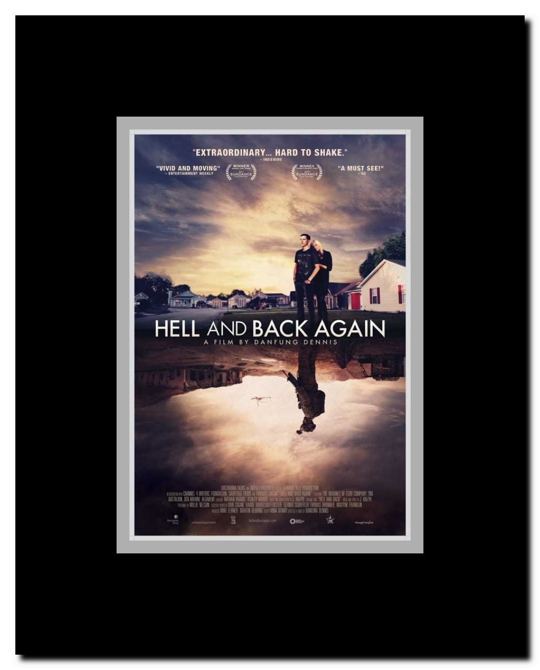 Hell and Back Again Framed Movie Poster