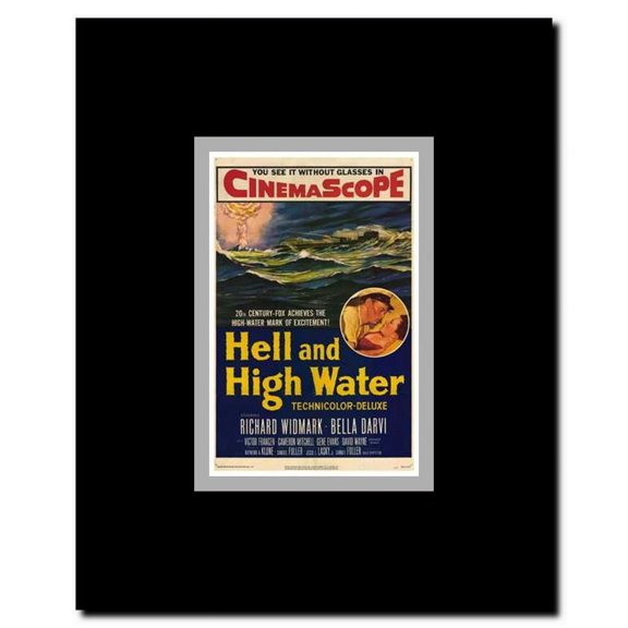 Hell and High Water Framed Movie Poster