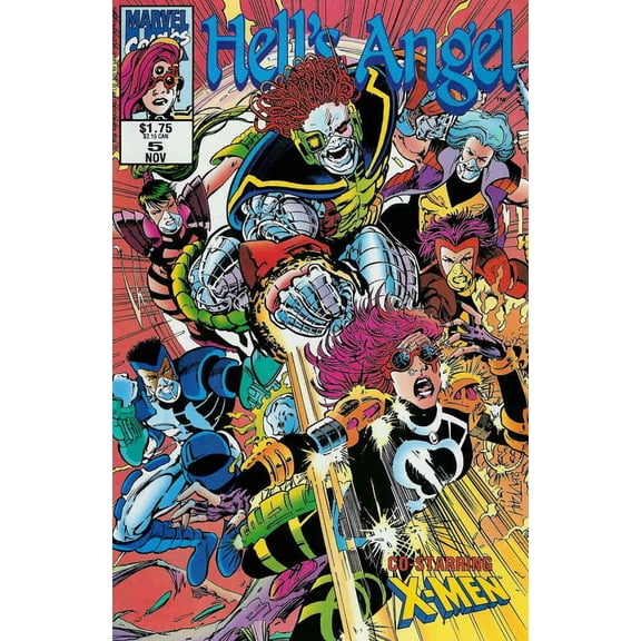 Hell's Angel #5 VF ; Marvel UK Comic Book