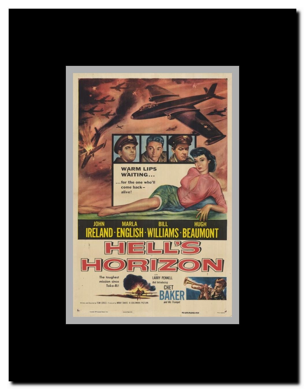 Hell's Horizon Framed Movie Poster