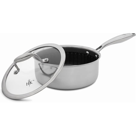 Hell's Kitchen Ceramic Hybrid 2.5 Qt Saucepan