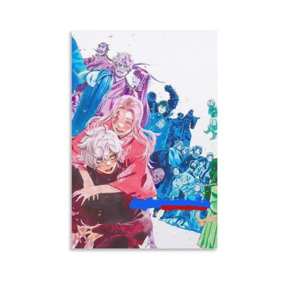 Hell's Paradise Jigokuraku Poster Gifts Canvas Painting Poster Wall Art Decorative Picture Prints Modern Decor 24x36inch(60x90cm)