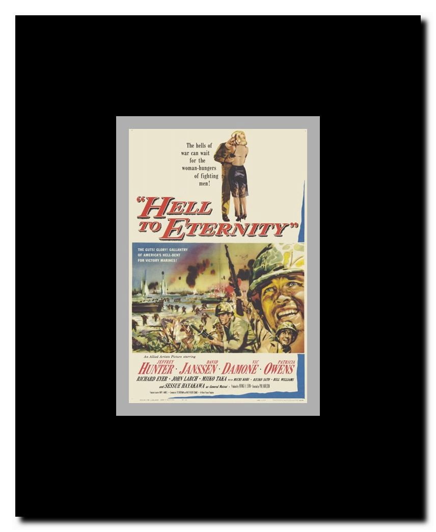 Hell to Eternity Framed Movie Poster