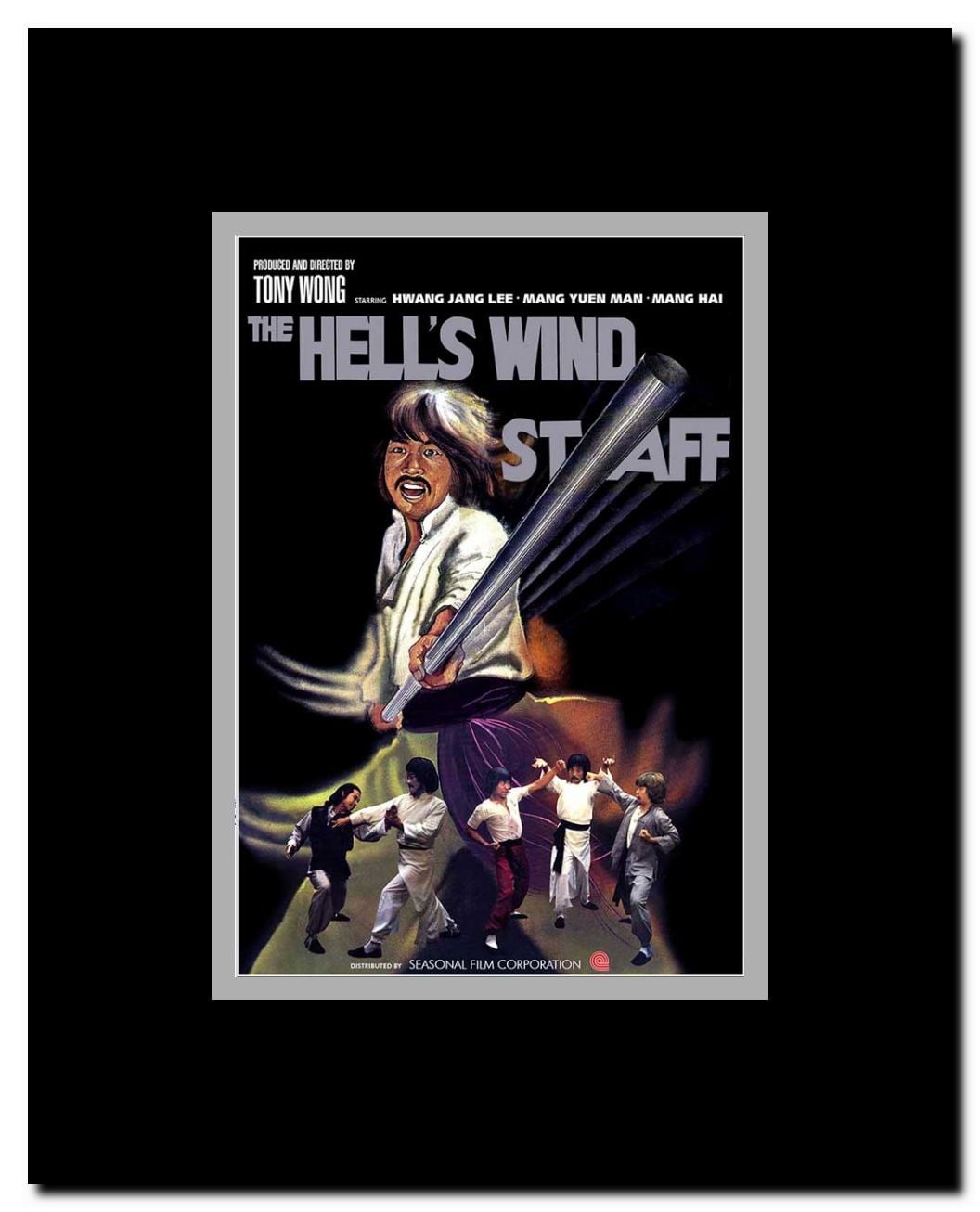 Hell'z Windstaff Framed Movie Poster
