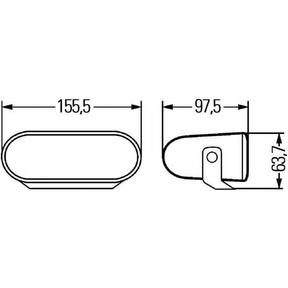 HELLA (8284801) 12V/55W Halogen Fog Lamp Kit