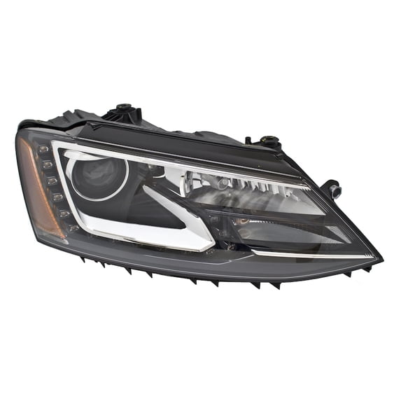 Hella 2013-2014 Volkswagen Jetta Headlight Assembly