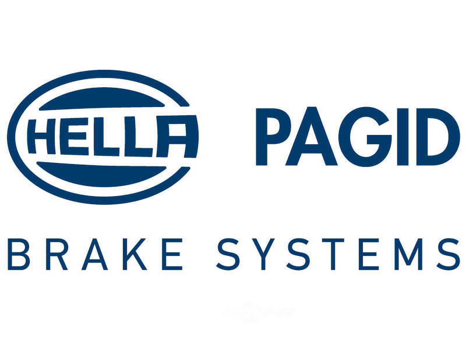 Hella 355021351 OEM - OE Formulated Friction Material Fits select: 2017-2018 PORSCHE 911, 2020 PORSCHE 911 CARRERA S/CARRERA 4S