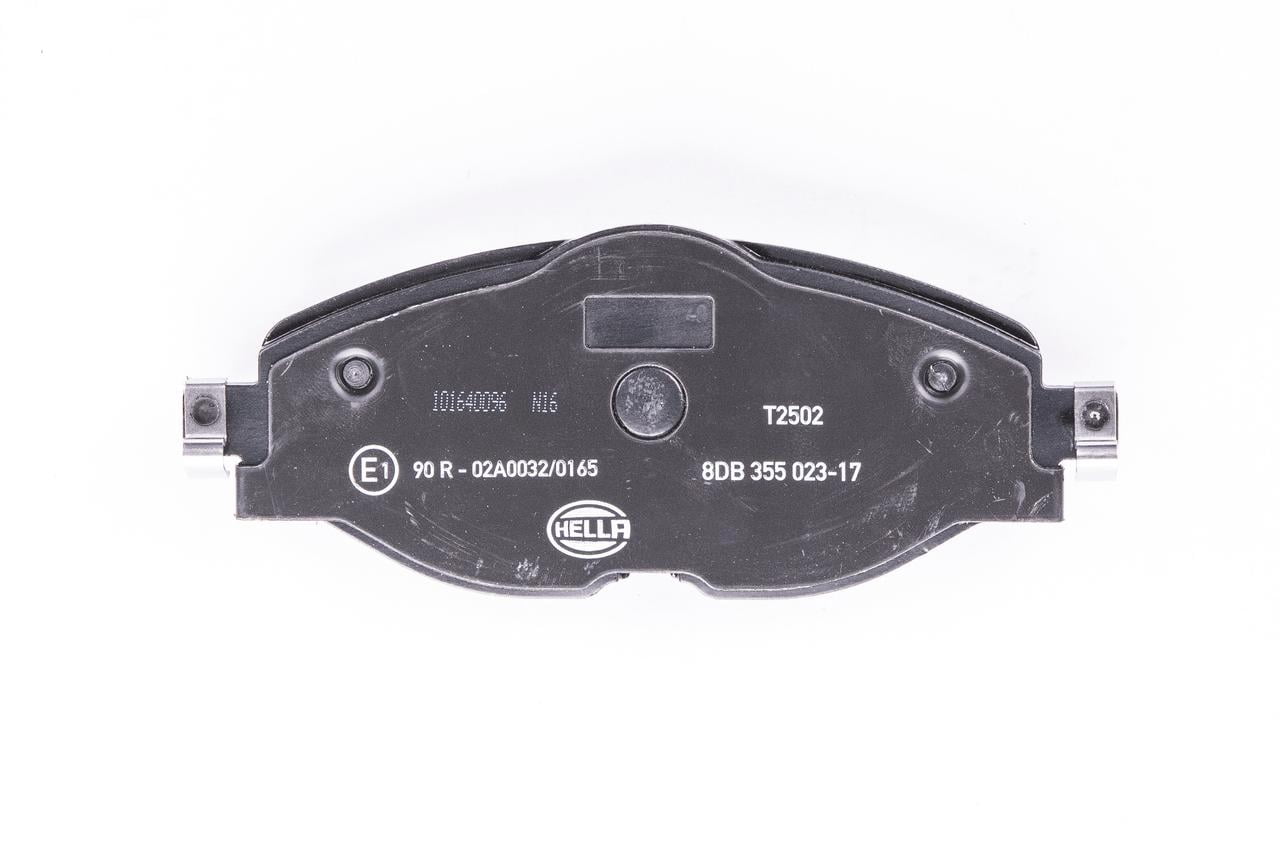 HELLA 355023171 OE Formulated Low-Metallic Disc Brake Pad Set