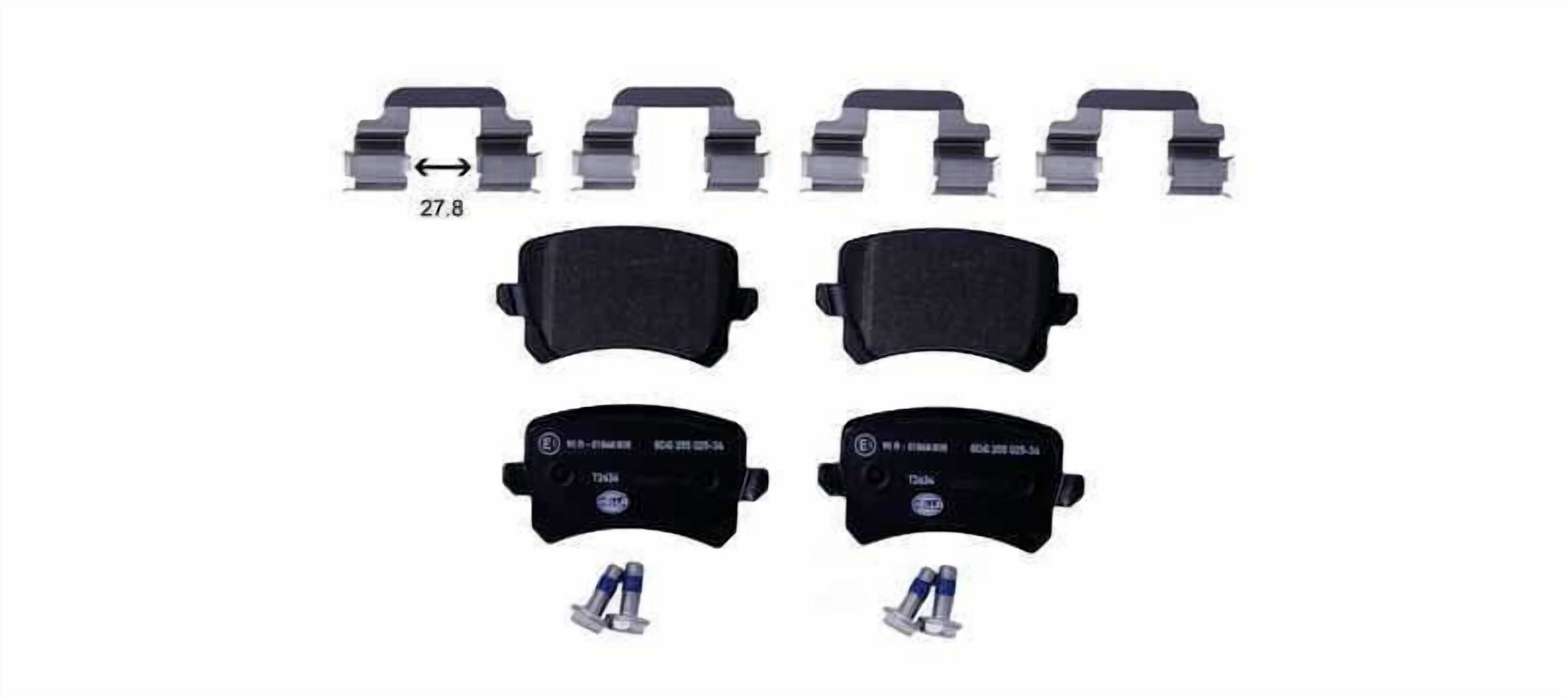 HELLA Brakes 355025341 HELLA OE Certified