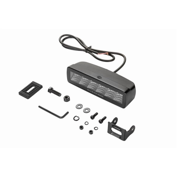 Hella 358176201 Flood Beam Universal Magic 6 LED Mini Light Bar, Black