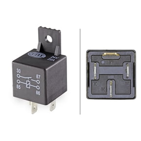 HELLA Relay Multi-Purpose Relay 965400101 24V 30Amp 4 Pin Composite