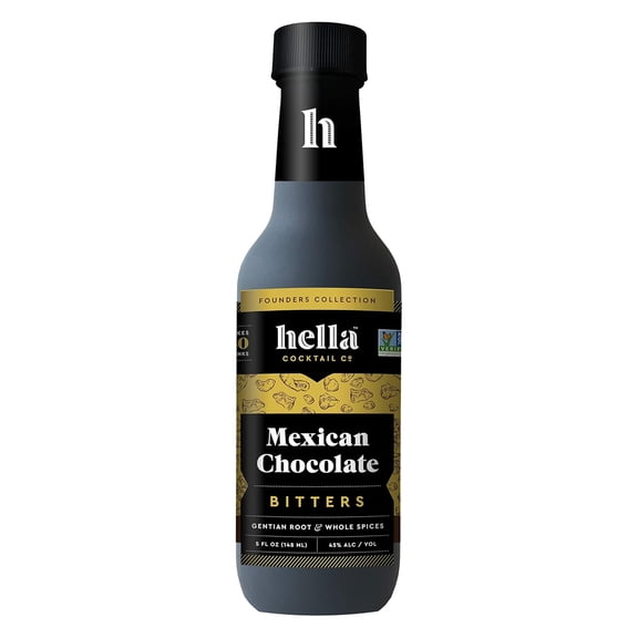 Hella Cocktail Co. Mexican Chocolate Bitters, 5 fl oz (Pack of 1)