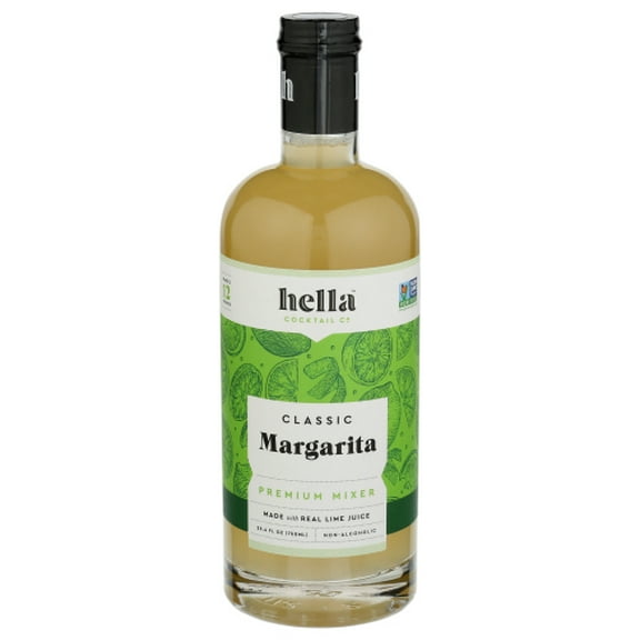 Hella Cocktail Co. Premium Margarita Mixer 25.4 fl oz (Pack of 6)