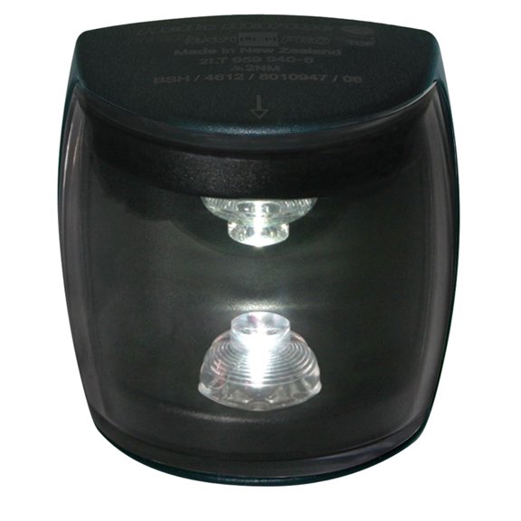 Hella Marine 959940401 5NM Navigation Light - Masthead Heavy Duty Lens, Black Shroud