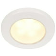 thumbnail image 1 of Hella Marine EuroLED 75 3" Round Screw Mount Down Light - Warm White LED - White Plastic Rim - 24V, 1 of 2