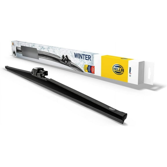 Hella OE Quality 21 Inch Winter Rubber Wiper Blade (Single Blade) fits select Domestic, European and Asian manufactured vehicles / 358004211