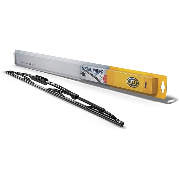 Hella OE Quality 22 inch All Seasons Streak-Free Rubber Standard Wiper Blade (Single Blade)