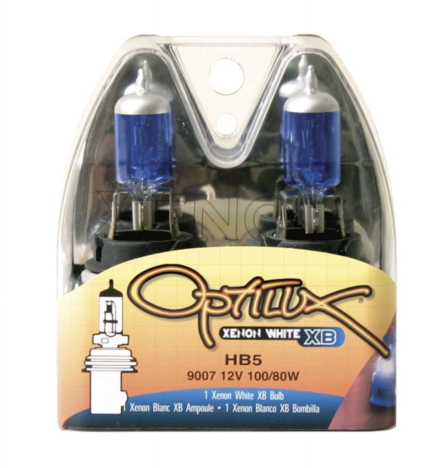 Hella Optilux XB White Halogen Bulbs HB5 9007 12V 100/80W (2 pack