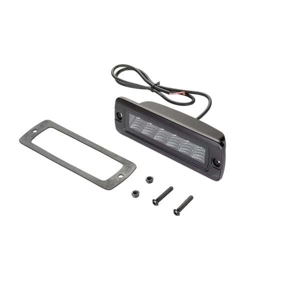 Hella Universal Black Magic 6 L.E.D. Flush Mount Mini Light Bar - Flood Beam