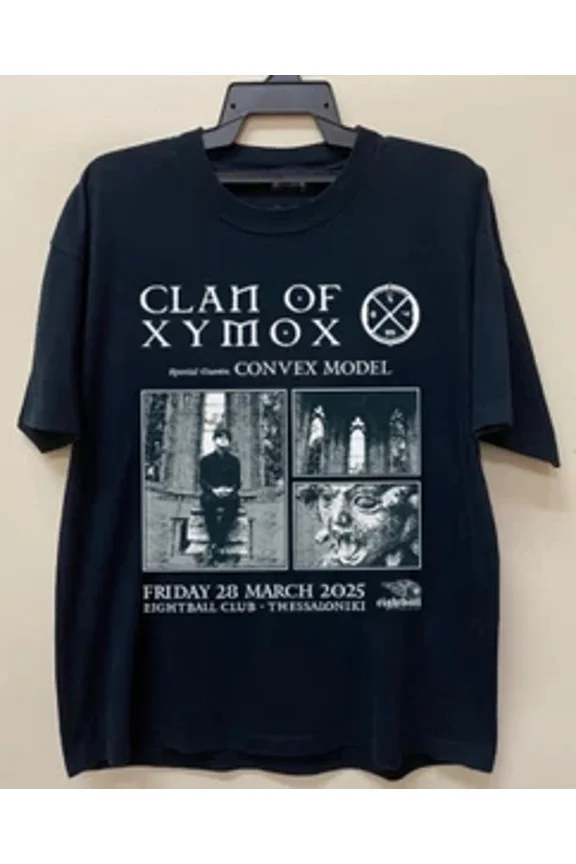 The Legends Return Clan of Xymox Band Tour 2025 T Shirt Full Size S-5XL