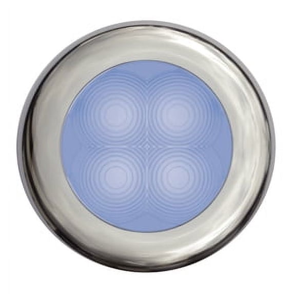 Hellamarine 4 LED Round Blu/Chr Bez 12V 980502271