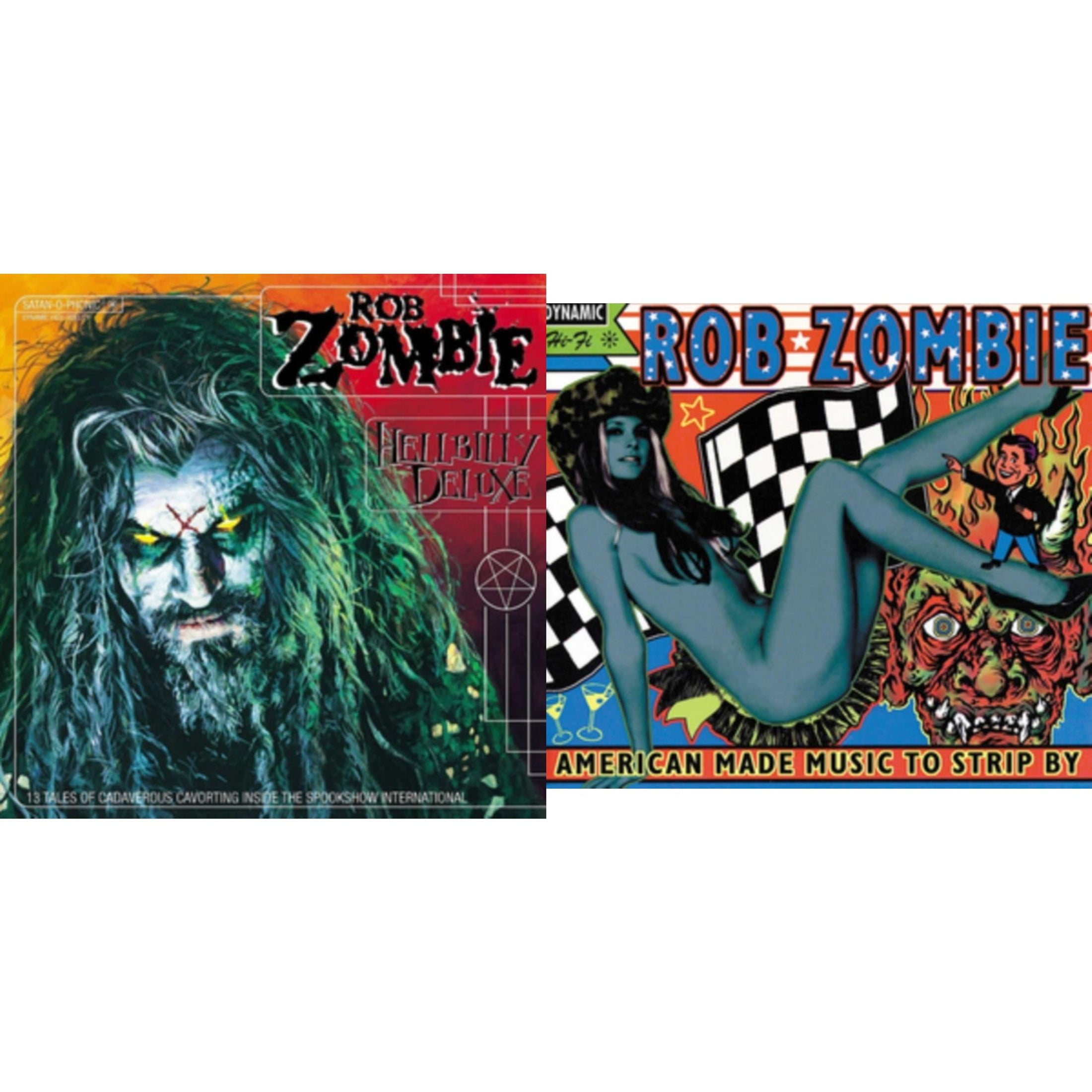 Hellbilly Deluxe & American Made Music To Strip By (2LP) - Walmart.com