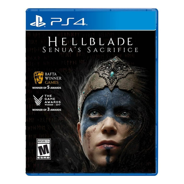 Hellblade Senua's Sacrifice (with slip cover) (PS4) Factory Sealed  812872019383