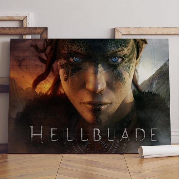 Hellblade Senua's Sacrifice Game Art Decor V1, Unframed Poster
