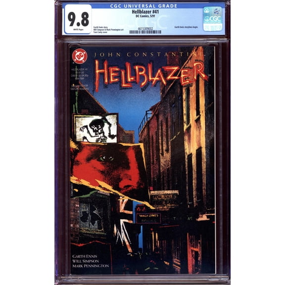 Hellblazer #41 - CGC 9.8 Comic Book