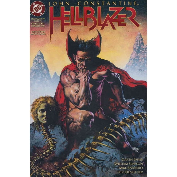 Hellblazer #59 VF ; DC Comic Book
