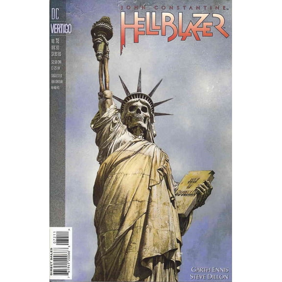 Hellblazer #72 VF ; DC Comic Book