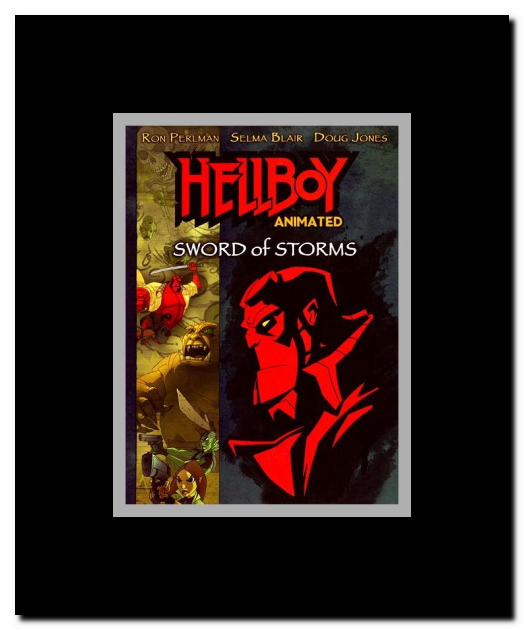 Hellboy Animated: Sword of Storms (TV) Framed Movie Poster