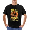 thumbnail image 1 of Hellboy Black Cat Men’s Graphic T-shirt Vintage Short Sleeve Sport Tee Black XS, 1 of 5