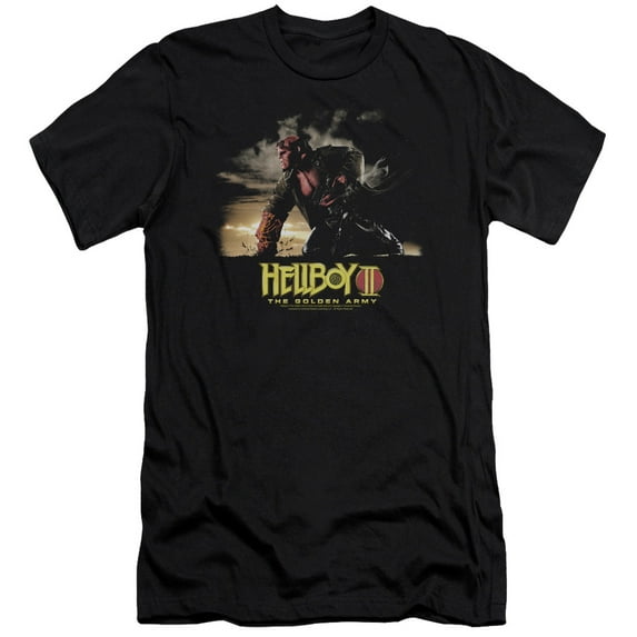 Hellboy II Poster Art S/S Adult 30/1 T-Shirt Black