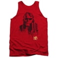 thumbnail image 1 of Hellboy II Splatter Gun Adult Tank Top Red, 1 of 1